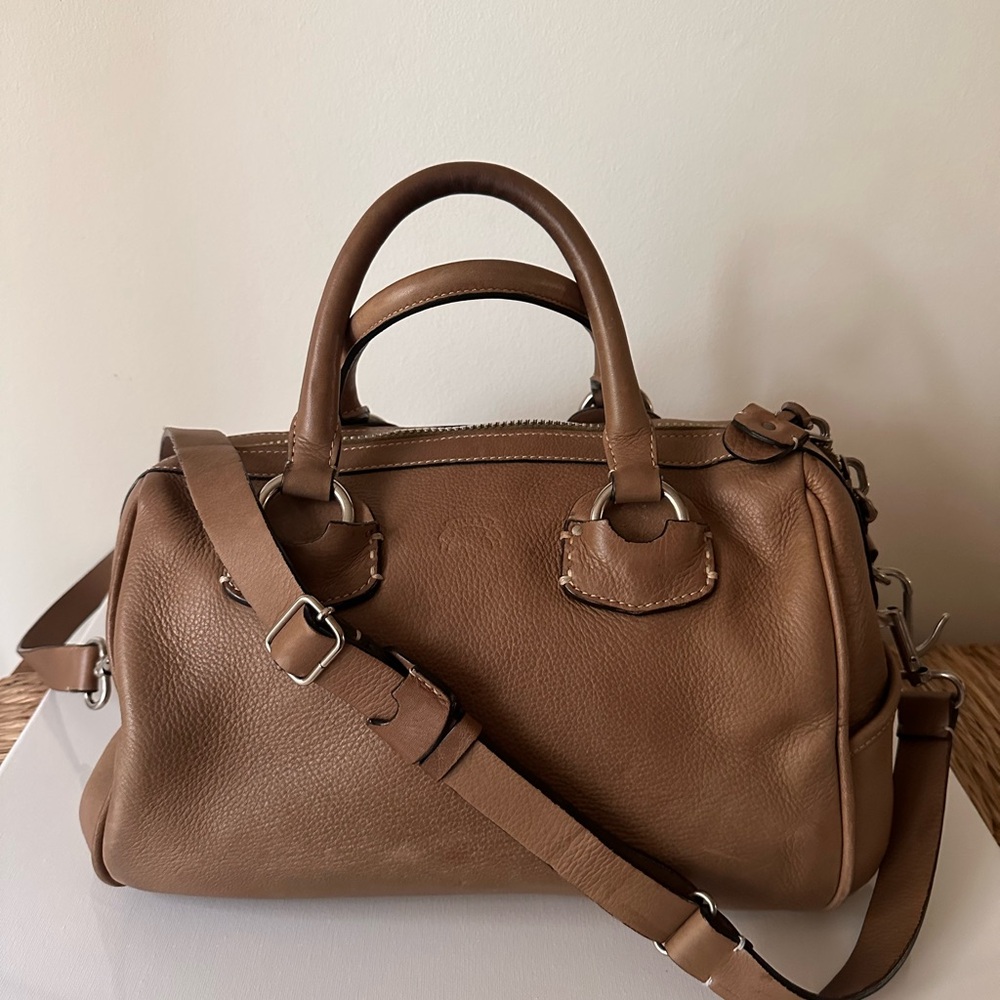 Ghurka Leather Handbag